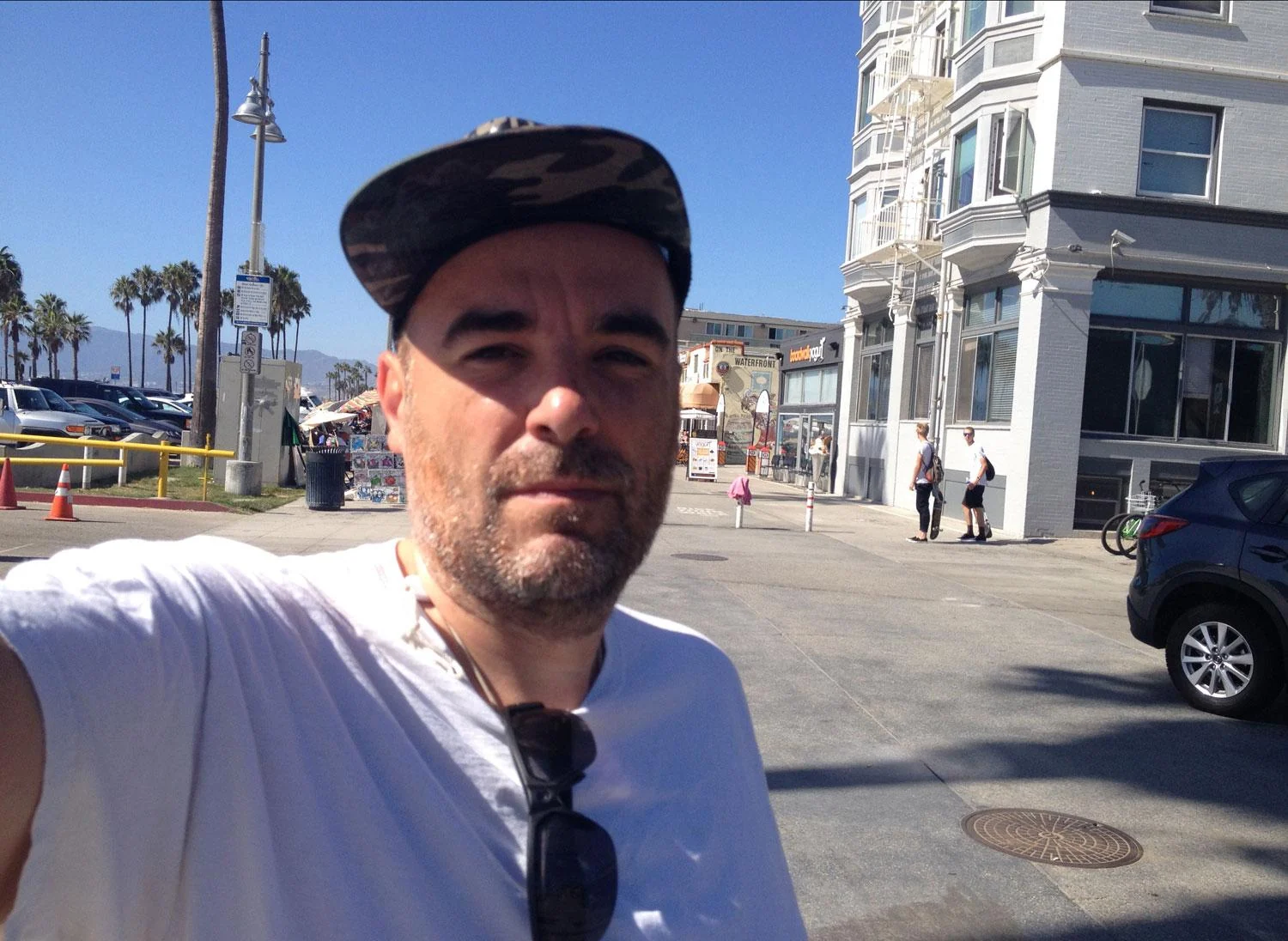 Aaron at Venice Beach in Los Angeles